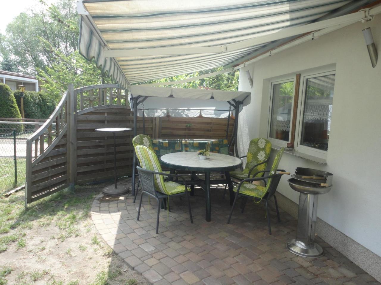 Spreewaldhaeuser Golinski Mit Kamin Am Neuendorfer See Alt Schadow Exterior photo