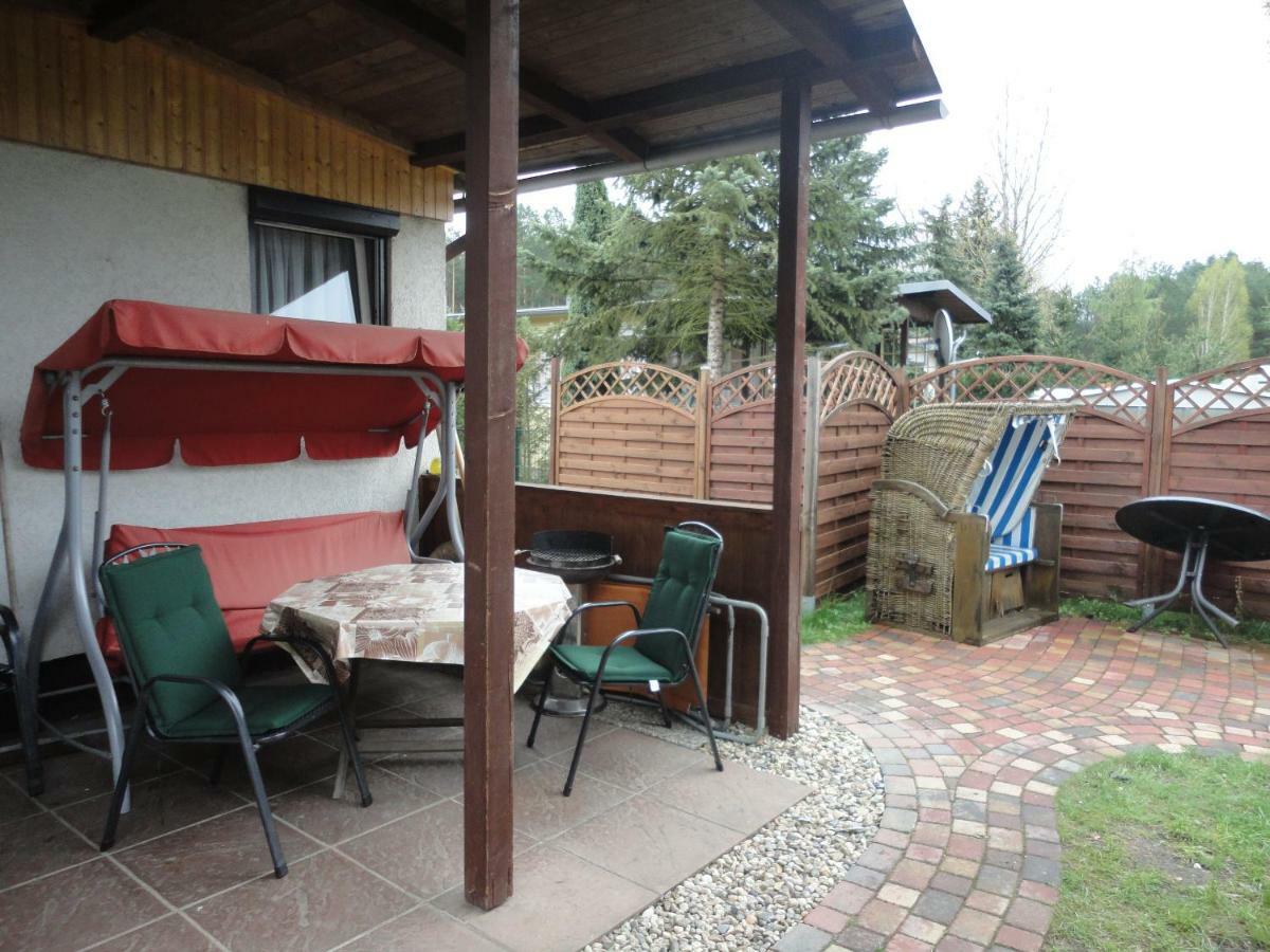 Spreewaldhaeuser Golinski Mit Kamin Am Neuendorfer See Alt Schadow Exterior photo